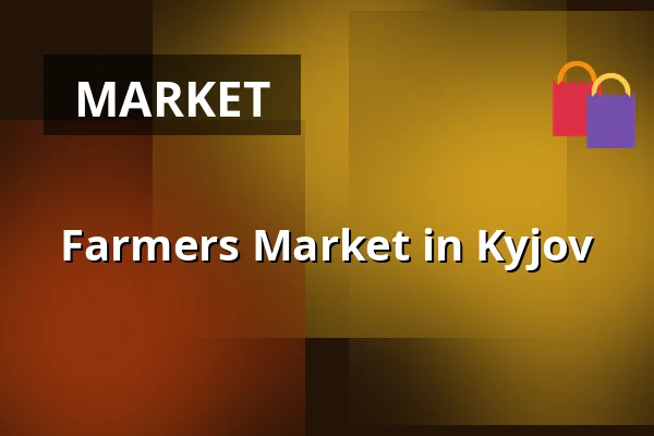 Farmers Market in Kyjov — CENTRUM KYJOV, Kyjov 1