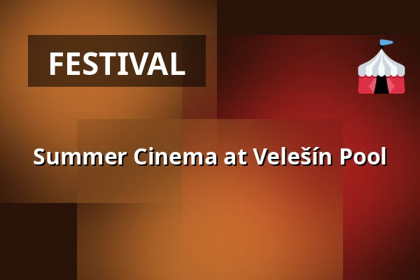 Summer Cinema at Velešín Pool — Koupaliště Na Skalkách, Velešín