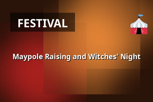 Maypole Raising and Witches' Night — Kostel sv. Jiří a Martina, Martínkovice