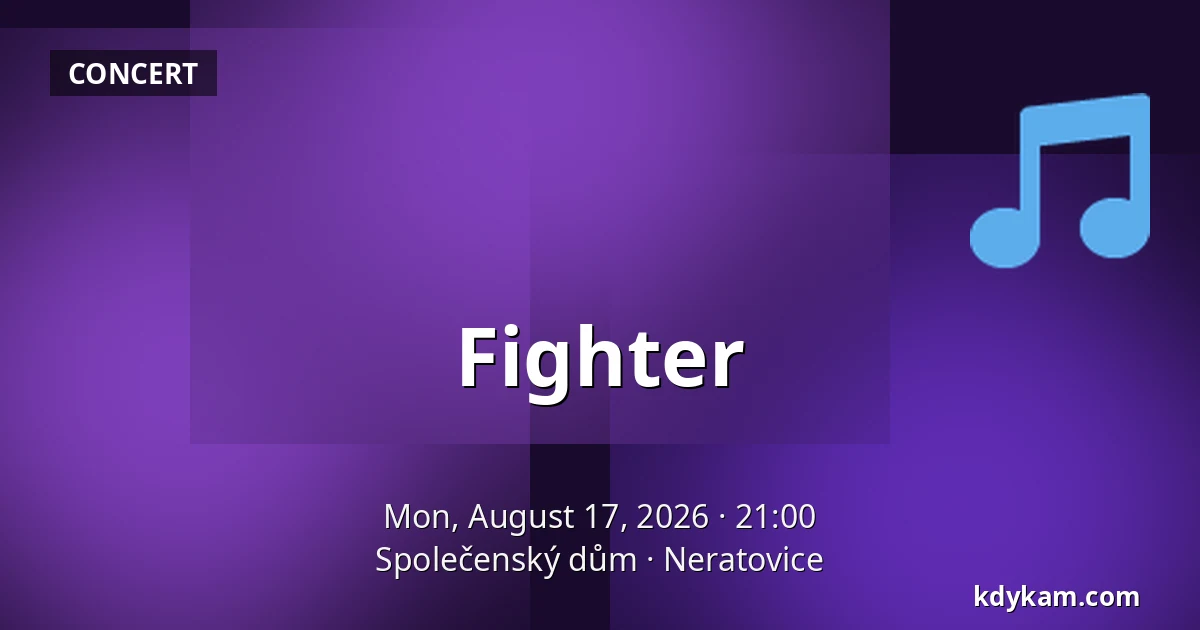 Fighter — Community House, Neratovice