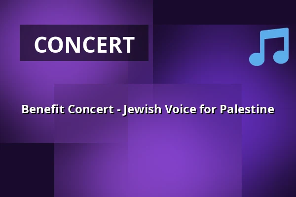 Benefit Concert - Jewish Voice for Palestine — Cross Club, Prague