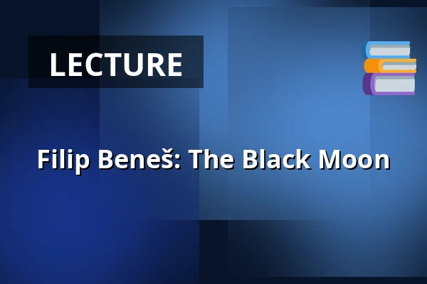 Filip Beneš: The Black Moon — Divadlo 29, Pardubice