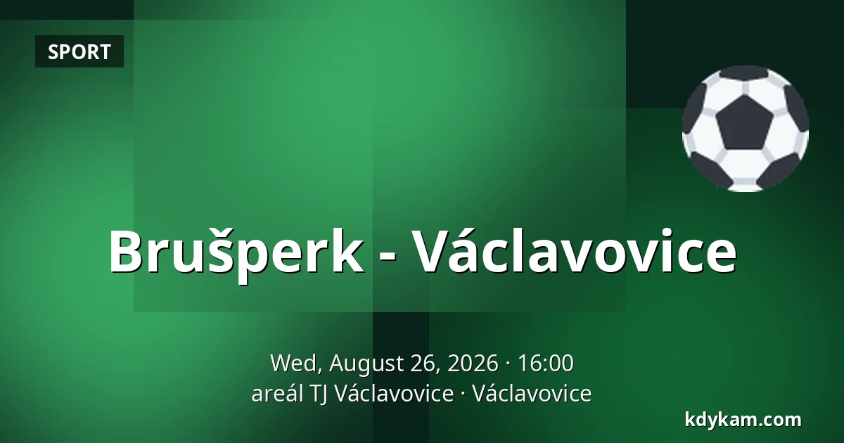 Brušperk - Václavovice — TJ Václavovice Sports Complex, Václavovice