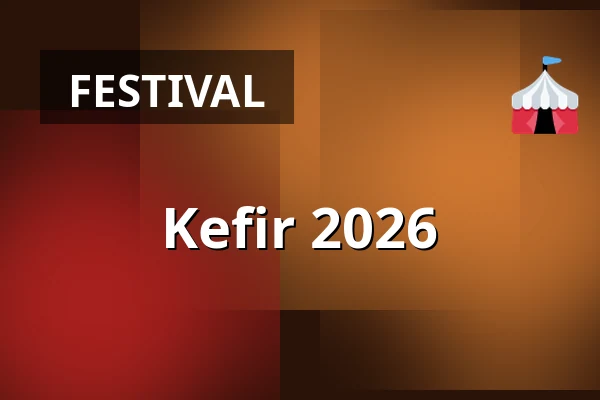 Kefir 2026 — Kefír Festival, Prague