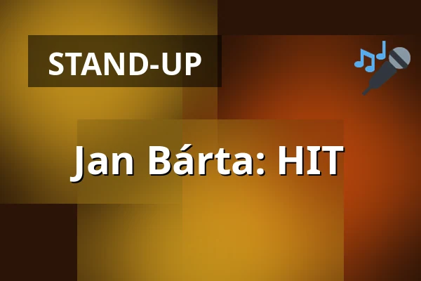 Jan Bárta: HIT — Studio Hrdinů, Prague