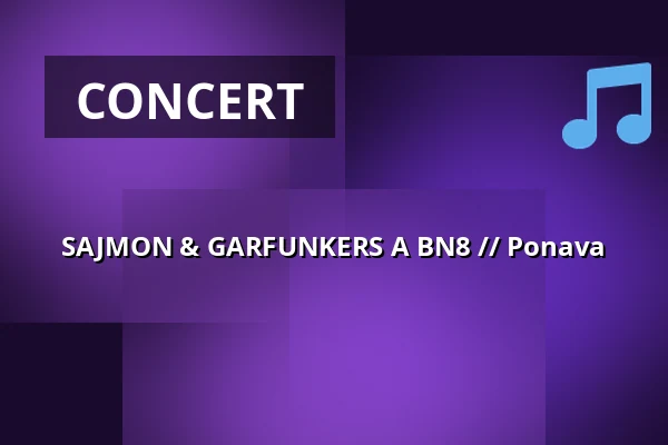 SAJMON & GARFUNKERS A BN8 // Ponava — Úřad městské části Brno-střed, Brno