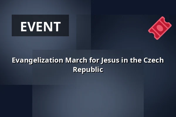 Evangelization March for Jesus in the Czech Republic — Úřad městské části Brno-střed, Brno