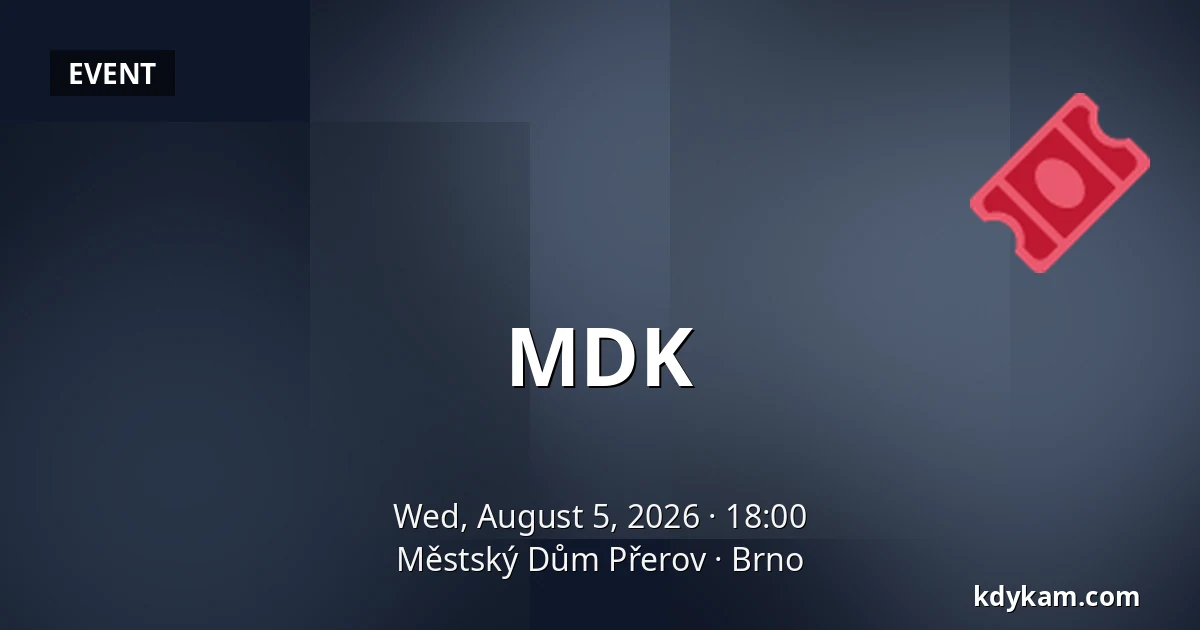 MDK — Městský Dům Přerov, Brno