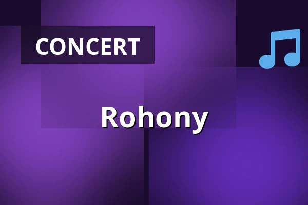 Rohony — SaSaZu Club, Prague