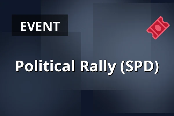 Political Rally (SPD) — Úřad městské části Brno-střed, Brno