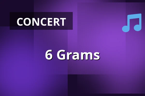 6 Grams — Jupiter klub, Velké Meziříčí