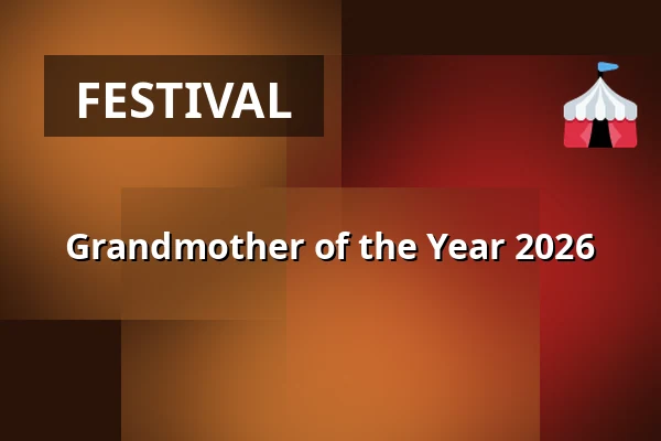 Grandmother of the Year 2026 — Výstaviště Flora, Pavilon A, Olomouc