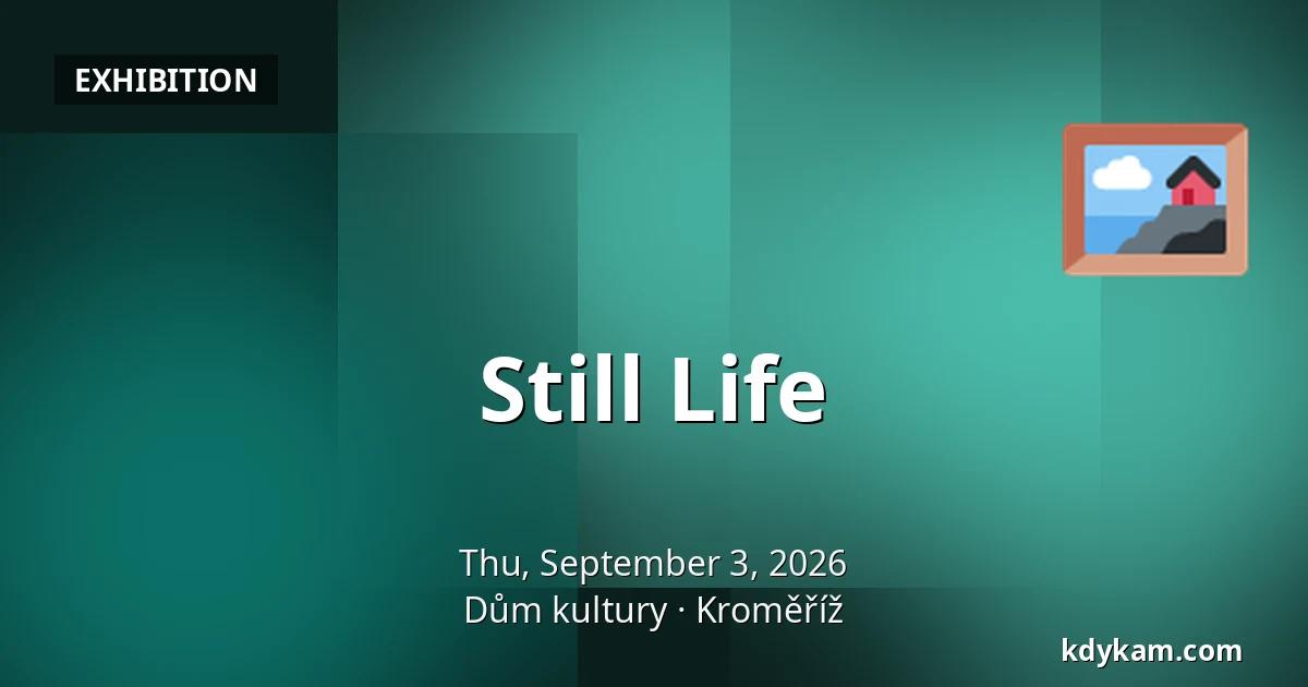 Still Life — House of Culture Kroměříž, Kroměříž