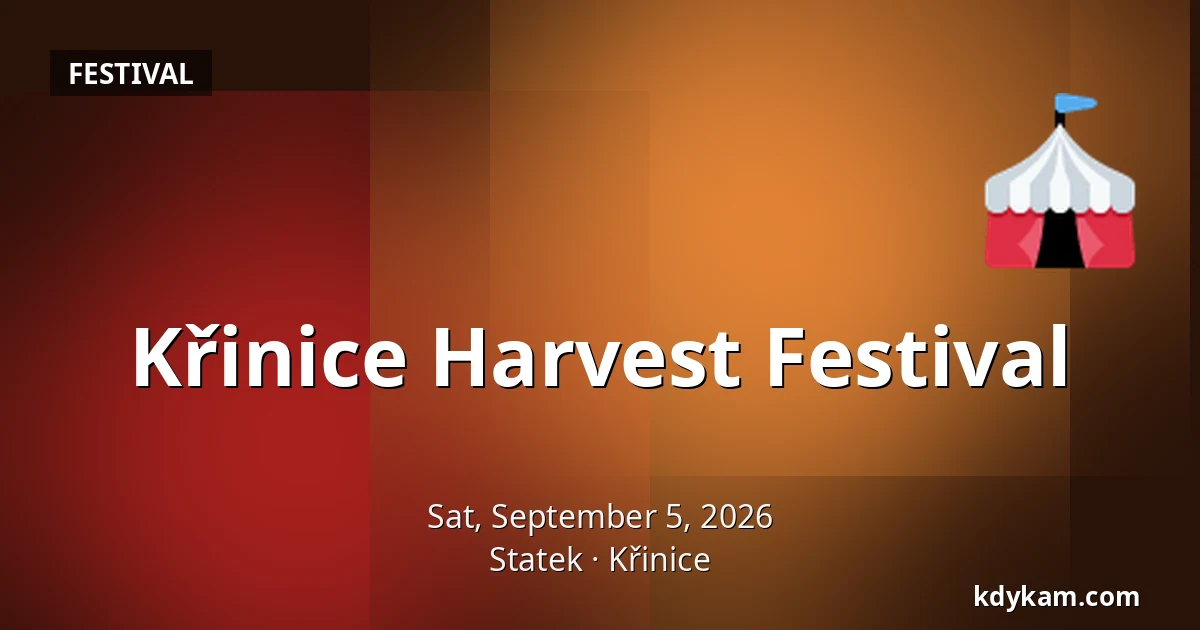 Křinice Harvest Festival — Statek, Křinice