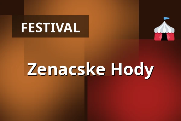 Zenacske Hody — Areál vinných sklepů Pod Búdama, Čejč