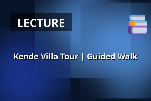 Kende Villa Tour | Guided Walk — Post Bellum, z. ú., pobočka Paměť národa Jižní Čechy, České Budějovice 1