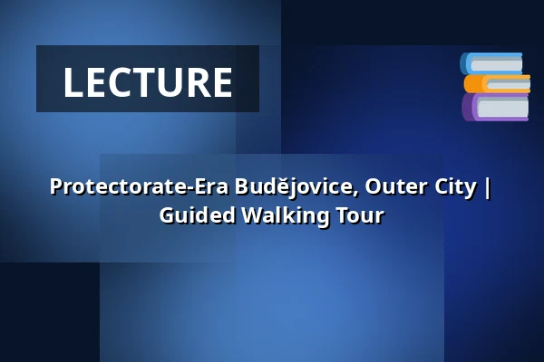 Protectorate-Era Budějovice, Outer City | Guided Walking Tour — Post Bellum, z. ú., pobočka Paměť národa Jižní Čechy, České Budějovice 1