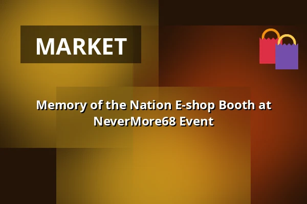 Memory of the Nation E-shop Booth at NeverMore68 Event — Post Bellum, z. ú., pobočka Paměť národa Jižní Čechy, České Budějovice 1