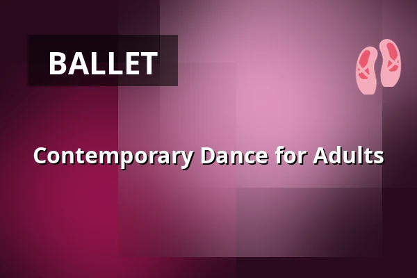 Contemporary Dance for Adults — Divadlo Ponec, Prague
