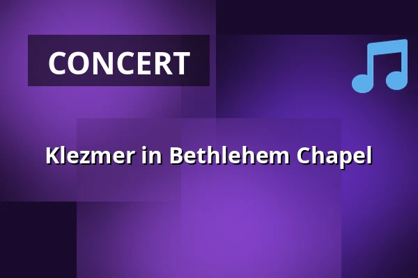Klezmer in Bethlehem Chapel — Burza #4, Prague
