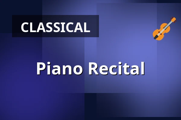 Piano Recital — Mariánské Lázně – různá místa, Mariánské Lázně