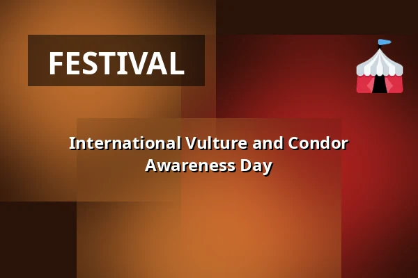 International Vulture and Condor Awareness Day — Prague Zoo, Prague
