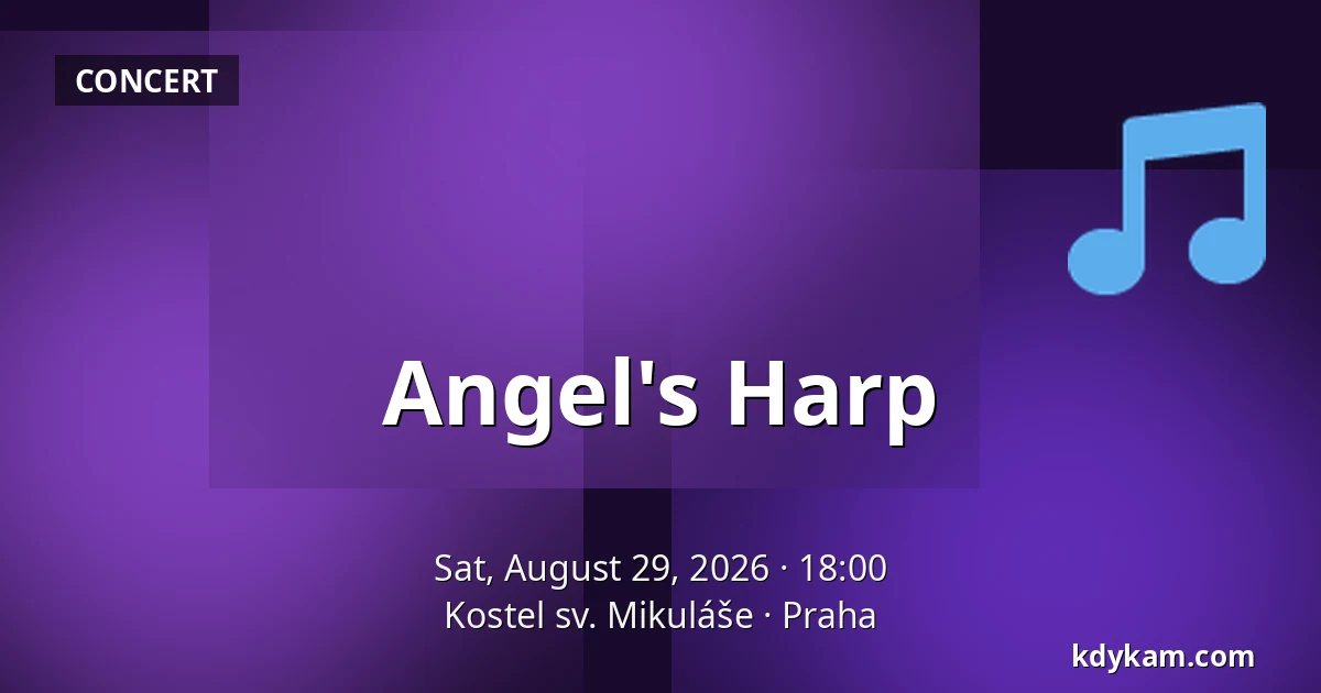 Angel's Harp — Church of St. Nicholas, Prague