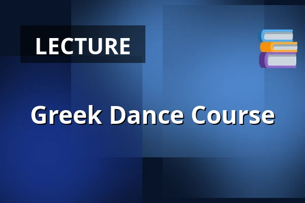Greek Dance Course — Velký sál Záložny, Litovel