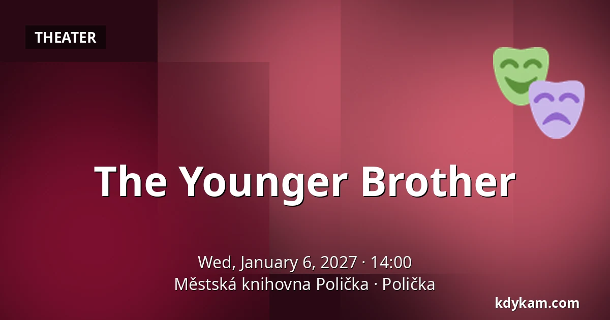 The Younger Brother — Polička Municipal Library, Polička