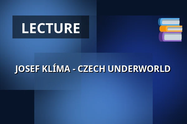 JOSEF KLÍMA - CZECH UNDERWORLD — Koncertní sál MK, Litovel