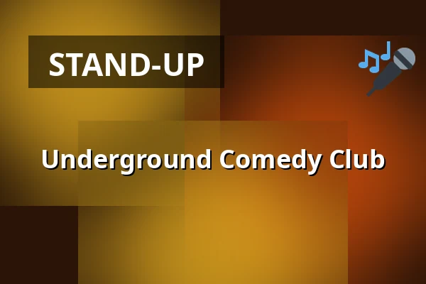 Underground Comedy Club — Metro Music Bar, Brno