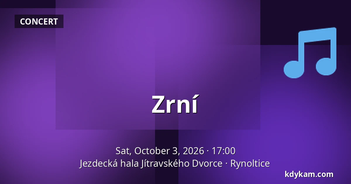 Zrní — Jezdecká hala Jítravského Dvorce, Rynoltice