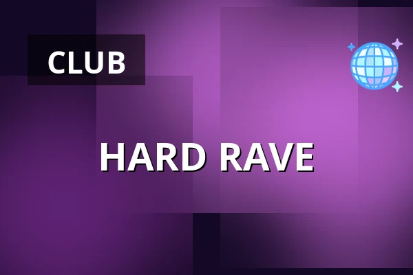 HARD RAVE — Cross Club, Prague