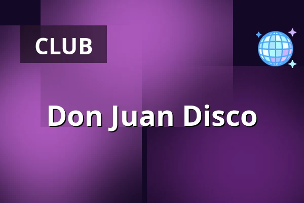 Don Juan Disco — Alterna club, Brno