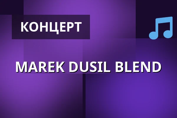 MAREK DUSIL BLEND — Obecní Úřad Vrané Nad Vltavou, Vrané nad Vltavou