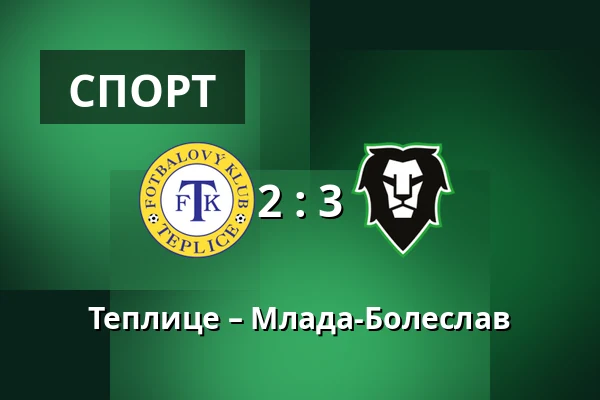 Теплице – Млада-Болеслав — AGC Arena Na Stinadlech, Teplice