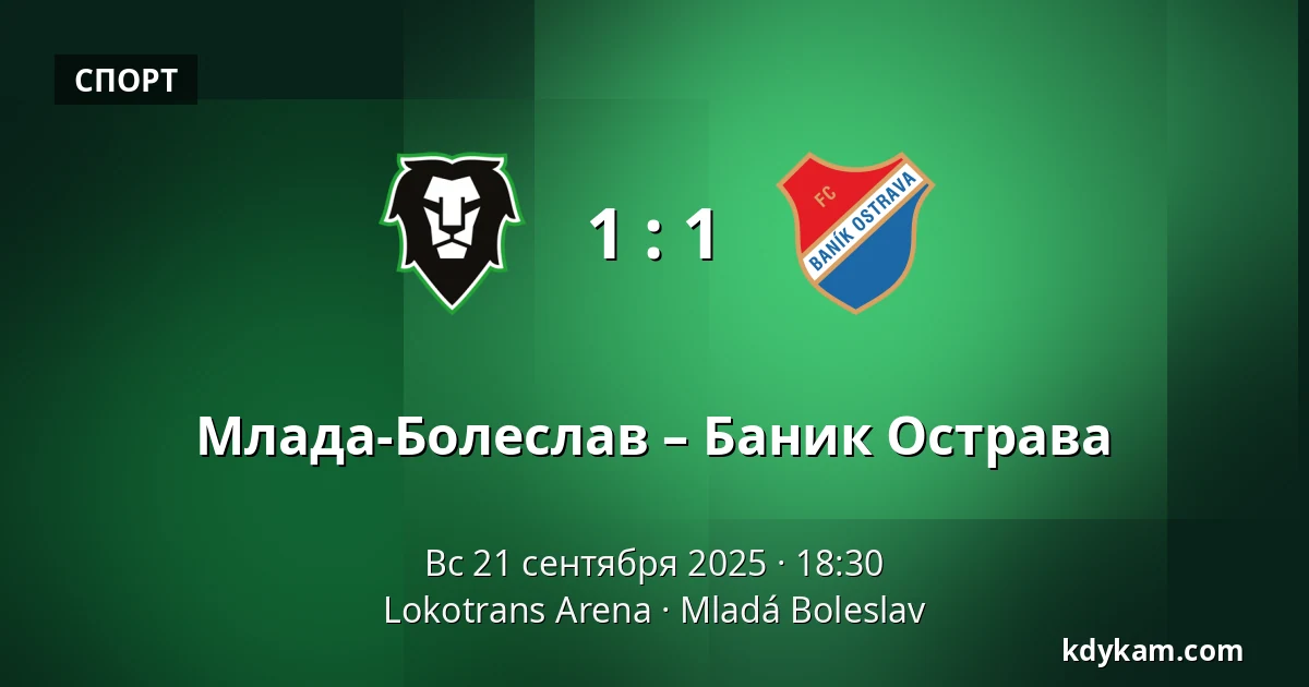 Млада-Болеслав – Баник Острава — Lokotrans Arena, Млада-Болеслав