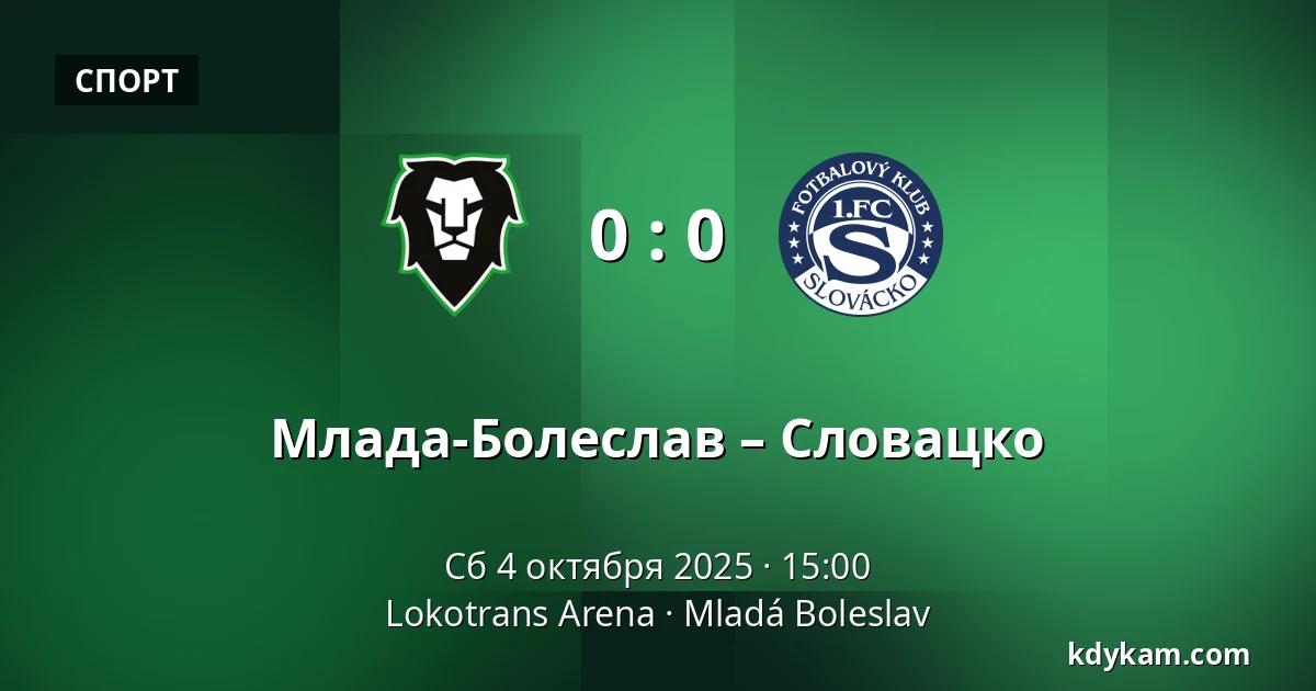 Млада-Болеслав – Словацко — Lokotrans Arena, Млада-Болеслав