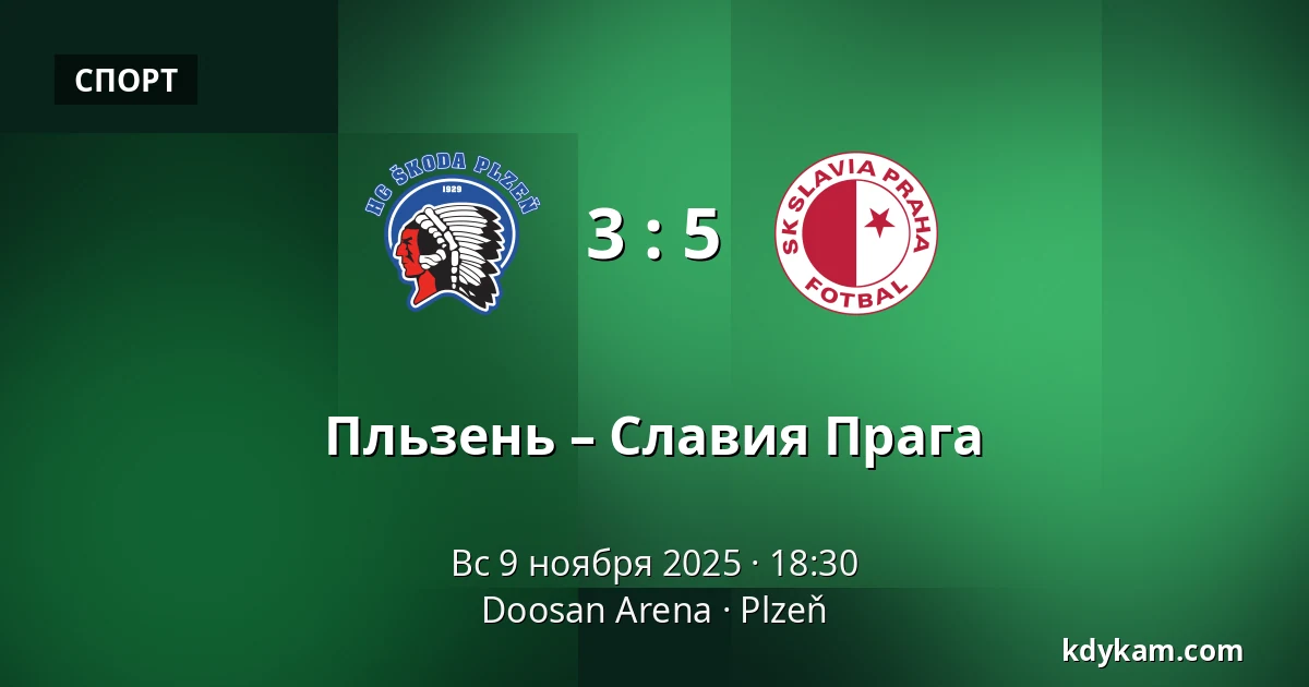 Пльзень – Славия Прага — Doosan Arena, Пльзень