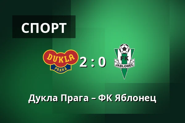Дукла Прага – ФК Яблонец — Stadion Juliska, Прага