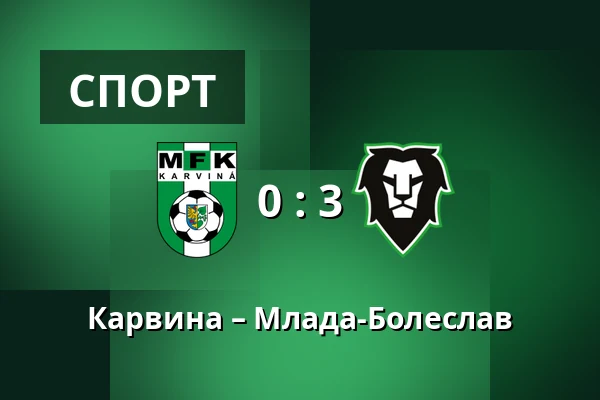 Карвина – Млада-Болеслав — Town Stadium Karvina, Karviná