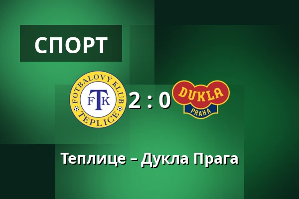 Теплице – Дукла Прага — AGC Arena Na Stinadlech, Teplice