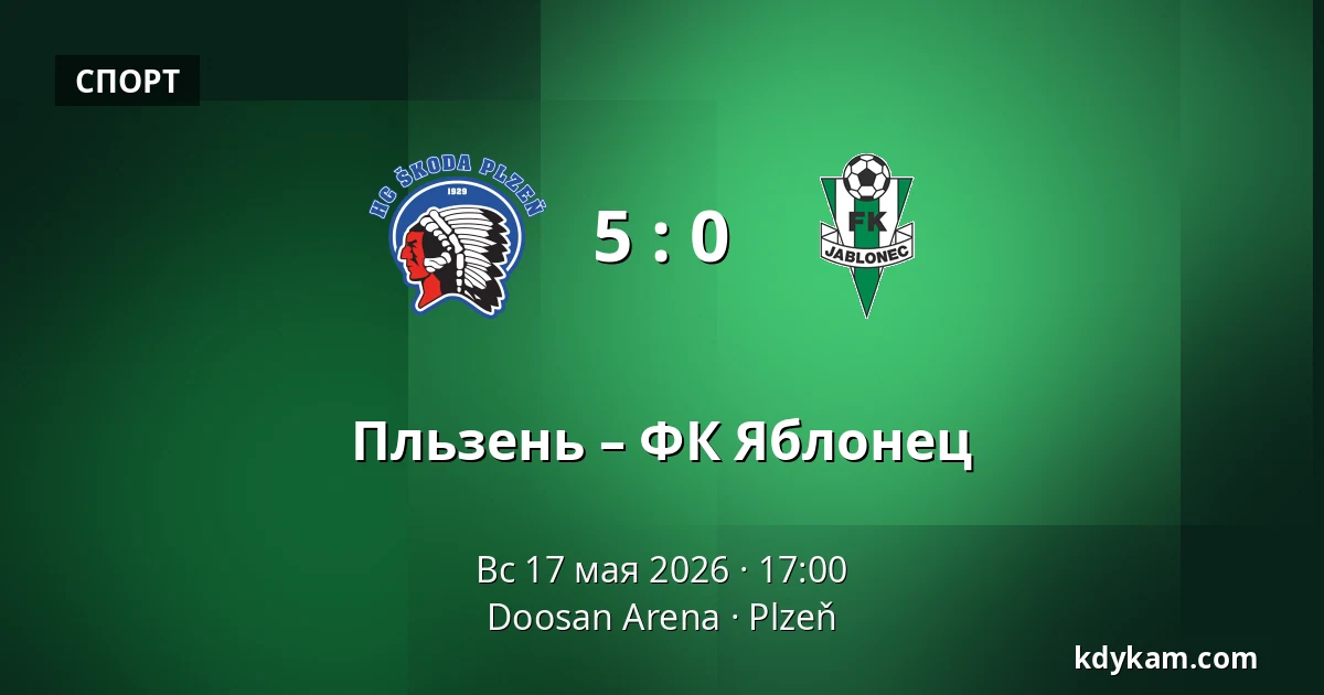 Пльзень – ФК Яблонец — Doosan Arena, Пльзень
