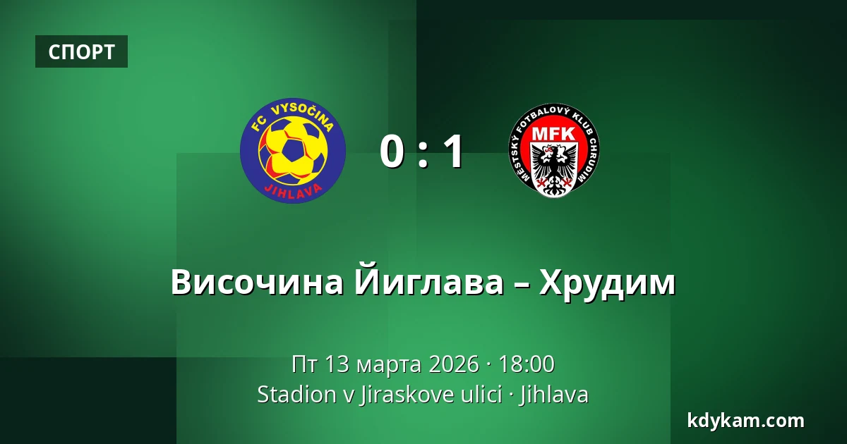 Височина Йиглава – Хрудим — Stadion v Jiraskove ulici, Йиглава