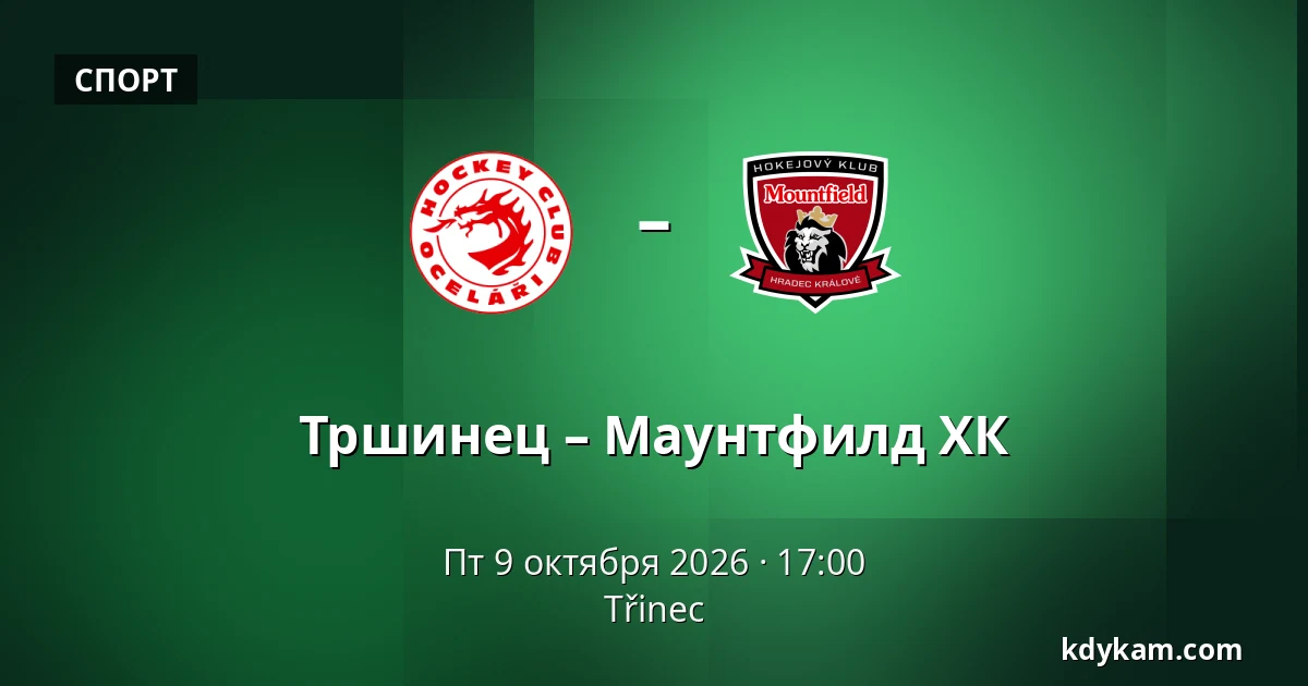 Тршинец – Маунтфилд ХК — Тршинец