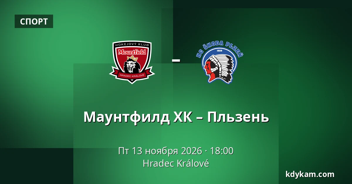 Маунтфилд ХК – Пльзень — Hradec Králové
