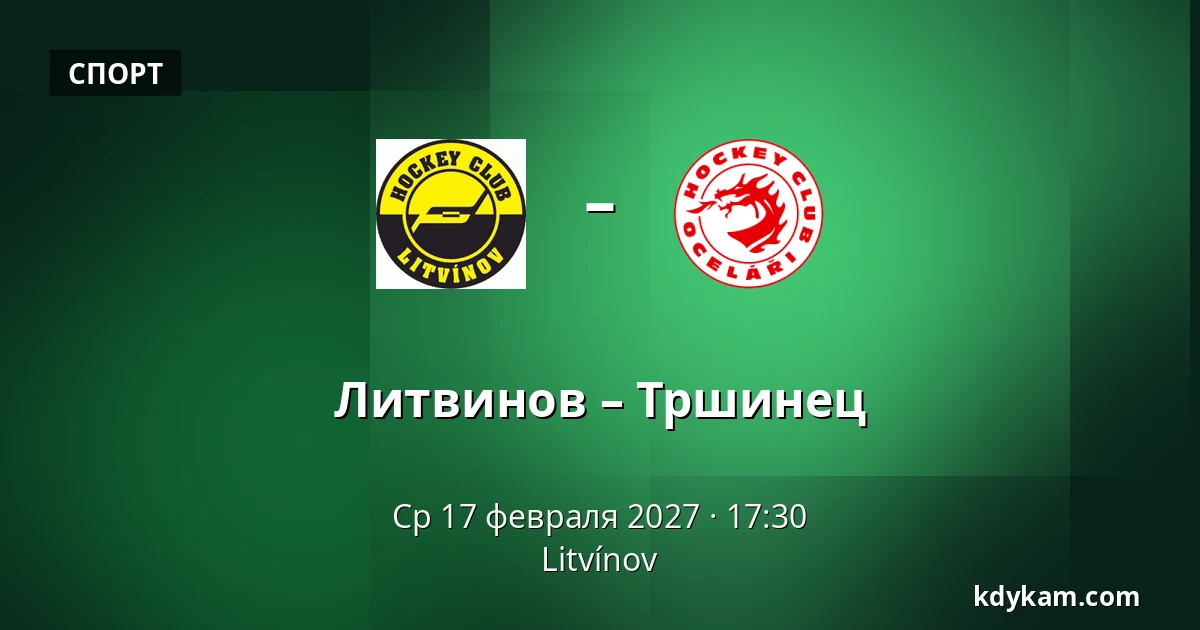 Литвинов – Тршинец — Литвинов