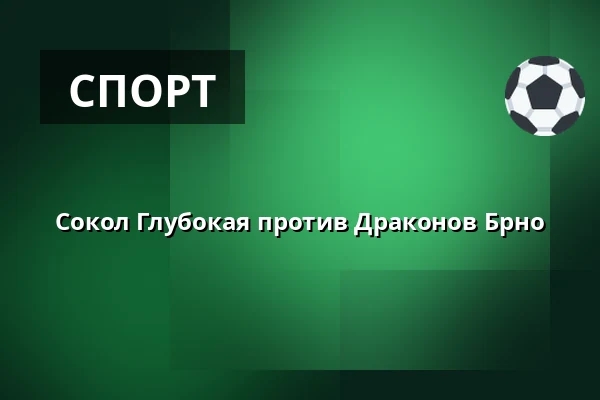 Сокол Глубокая против Драконов Брно — YD Baseball арена, Брно