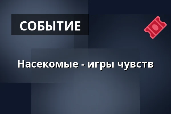 Насекомые - игры чувств — Двор Старого деканства, Уштек