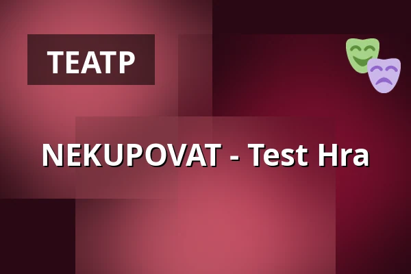 NEKUPOVAT - Test Hra — Stará aréna, Острава